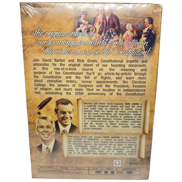 Constitution Alive DVD Course NEW Sealed David Barton Rick Green 6-Disc - Picture 3 of 5